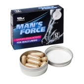 Пищевой концентрат для мужчин MANS FORCE  - 12 капсул - Sitabella - купить с доставкой в Мытищах