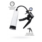 Прозрачная механическая помпа для пениса Viggo - Sexus - в Мытищах купить с доставкой