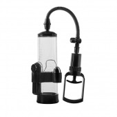 Прозрачная вакуумная помпа с вибрацией Vibrating Penis Pump - Dream Toys - в Мытищах купить с доставкой