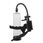 Прозрачная вакуумная помпа Pistol Penis Pump - Dream Toys - в Мытищах купить с доставкой