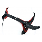 Пояс унисекс UNISEX Style с 2 насадками - LOVETOY (А-Полимер) - купить с доставкой в Мытищах