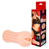 Двусторонний мастурбатор - ротик и вагина - Bior toys - в Мытищах купить с доставкой