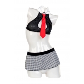 Надувная секс-кукла с реалистичной головой в костюме учительницы - ToyFa - в Мытищах купить с доставкой