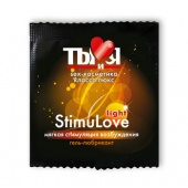 Разогревающий гель-лубрикант Stimulove Light в одноразовой упаковке - 4 гр. - Биоритм - купить с доставкой в Мытищах