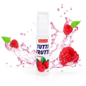 Гель-смазка Tutti-frutti с малиновым вкусом - 30 гр. - Биоритм - купить с доставкой в Мытищах