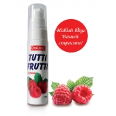 Гель-смазка Tutti-frutti с малиновым вкусом - 30 гр. - Биоритм - купить с доставкой в Мытищах