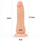 Женский страпон Easy Strapon Set 7.5 - 19 см. - Lovetoy - купить с доставкой в Мытищах
