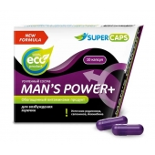 Возбуждающее средство для мужчин Mans Power plus - 10 капсул (0,35 гр.) +1 в подарок - SuperCaps - купить с доставкой в Мытищах