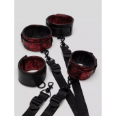 Изысканный набор фиксаций на кровати Reversible Under Mattress Restraint Set - Fifty Shades of Grey - купить с доставкой в Мытищах