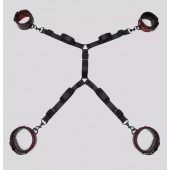 Изысканный набор фиксаций на кровати Reversible Under Mattress Restraint Set - Fifty Shades of Grey - купить с доставкой в Мытищах