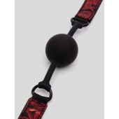 Кляп-шар на двусторонних ремешках Reversible Silicone Ball Gag - Fifty Shades of Grey - купить с доставкой в Мытищах