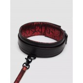 Стильный ошейник с поводком Reversible Faux Leather Collar and Lead - Fifty Shades of Grey - купить с доставкой в Мытищах