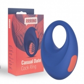 Синее эрекционное кольцо RRRING Casual Date Cock Ring - FeelzToys - в Мытищах купить с доставкой