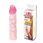 Удлиняющая насадка на пенис Deep Love - 21,5 см. - Baile - в Мытищах купить с доставкой