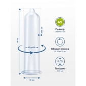 Презервативы MY.SIZE размер 49 - 10 шт. - My.Size - купить с доставкой в Мытищах