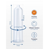 Презервативы MY.SIZE размер 57 - 3 шт. - My.Size - купить с доставкой в Мытищах