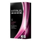Ультратонкие презервативы VITALIS PREMIUM super thin - 12 шт. - Vitalis - купить с доставкой в Мытищах
