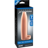 Телесная насадка Real Feel Enhancer XL - 17 см. - Pipedream - в Мытищах купить с доставкой
