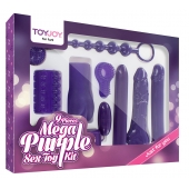 Эротический набор Toy Joy Mega Purple - Toy Joy - купить с доставкой в Мытищах
