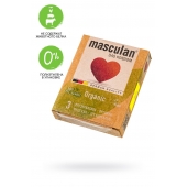 Экологически чистые презервативы Masculan Organic - 3 шт. - Masculan - купить с доставкой в Мытищах