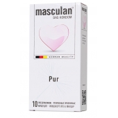 Супертонкие презервативы Masculan Pur - 10 шт. - Masculan - купить с доставкой в Мытищах