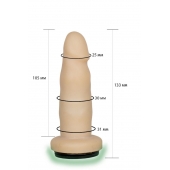 Телесная насадка Harness - 13,3 см. - LOVETOY (А-Полимер) - купить с доставкой в Мытищах