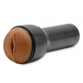Коричневый мастурбатор-вагина Feel Stroker - Kiiroo - в Мытищах купить с доставкой