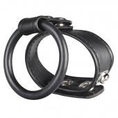 Двойное кольцо выносливости на пенис DUAL STAMINA RING - BlueLine - в Мытищах купить с доставкой