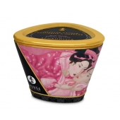 Массажная свеча Rose Petals с ароматом розы - 170 мл. - Shunga - купить с доставкой в Мытищах