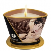Массажная свеча Intoxicatin Chocolate с ароматом шоколада - 170 мл. - Shunga - купить с доставкой в Мытищах