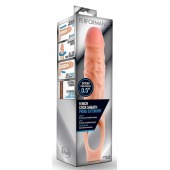 Телесная насадка на пенис 9 Inch Cock Sheath Extender - 22,2 см. - Blush Novelties - в Мытищах купить с доставкой