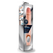 Телесная насадка на пенис 10 Inch Cock Sheath Extender - 25 см. - Blush Novelties - в Мытищах купить с доставкой