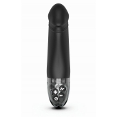 Черный вибратор с электростимуляцией Real Deal Neal - 16,5 см. - MyStim - купить с доставкой в Мытищах