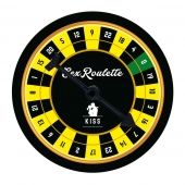 Настольная игра-рулетка Sex Roulette Kiss - Tease&Please - купить с доставкой в Мытищах