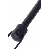 Чёрный стек с фигуркой леопарда на наконечнике - 21 см. - ToyFa - купить с доставкой в Мытищах