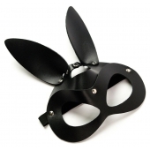 Черная маска  Зайка  с длинными ушками - Crazy Handmade - купить с доставкой в Мытищах