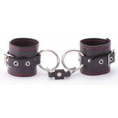 Оригинальный БДСМ-комплект для фиксации шеи и рук - Crazy Handmade - купить с доставкой в Мытищах