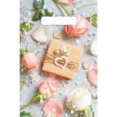 Полиэтиленовый пакет  Подарочек  с вырубной усиленной ручкой - 20 х 30 см. - Сима-Ленд - купить с доставкой в Мытищах