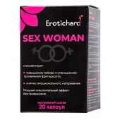 Капсулы для женщин Erotichard sex woman - 20 капсул (0,370 гр.) - Erotic Hard - купить с доставкой в Мытищах