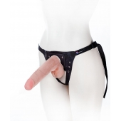 Фаллоимитатор на поясе Harness - 22,5 см. - LOVETOY (А-Полимер) - купить с доставкой в Мытищах