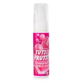Интимный гель на водной основе Tutti-Frutti Bubble Gum - 30 гр. - Биоритм - купить с доставкой в Мытищах