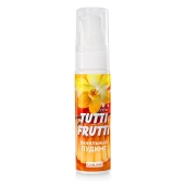 Интимный гель на водной основе Tutti-Frutti  Ванильный пудинг  - 30 гр. - Биоритм - купить с доставкой в Мытищах