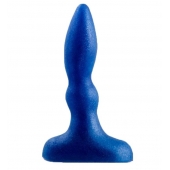 Синий анальный стимулятор Beginners p-spot massager - 11 см. - Lola Games - в Мытищах купить с доставкой