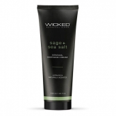 Массажный легкий крем WICKED Sage plus Sea Salt - 120 мл. - Wicked - купить с доставкой в Мытищах