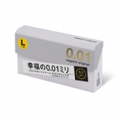 Презервативы Sagami Original 0.02 L-size увеличенного размера - 5 шт. - Sagami - купить с доставкой в Мытищах