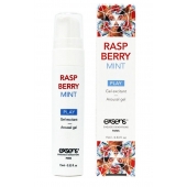 Возбуждающий гель Raspberry Mint с ароматом малины и мяты - 15 мл. - Exsens - купить с доставкой в Мытищах