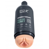 Телесный мастурбатор-вагина Shower Therapy Milk Me Honey - Pipedream - в Мытищах купить с доставкой