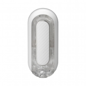 Белый мастурбатор Tenga Flip Zero Gravity с вибрацией - Tenga - в Мытищах купить с доставкой