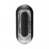 Черный мастурбатор Tenga Flip Zero Gravity с вибрацией - Tenga - в Мытищах купить с доставкой