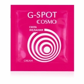 Стимулирующий интимный крем для женщин Cosmo G-spot - 2 гр. - Биоритм - купить с доставкой в Мытищах